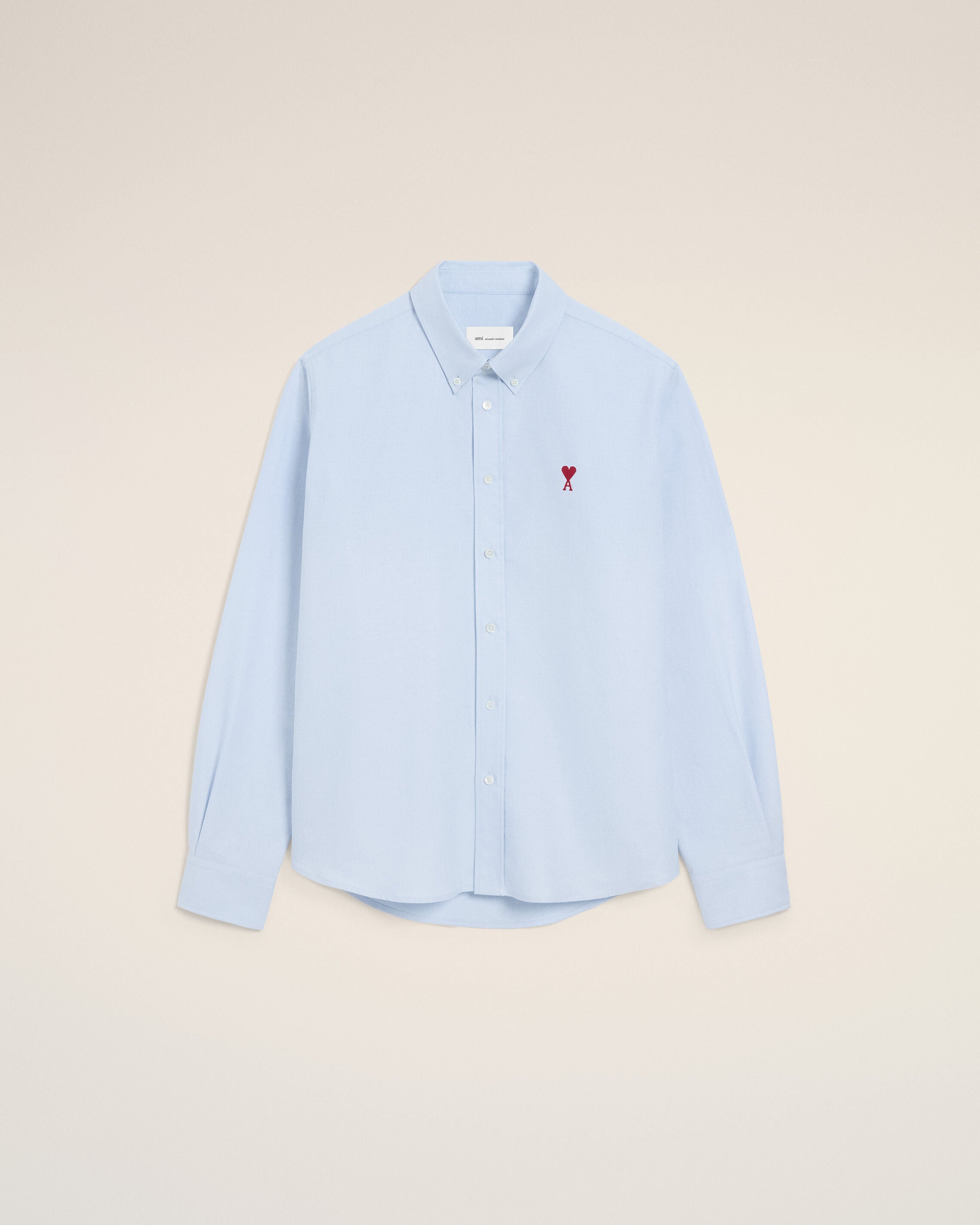 アミパリ アミパリス ブルーシャツ Ami De Coeur ボタンダウン シャツ スカイブルー | AMI PARIS