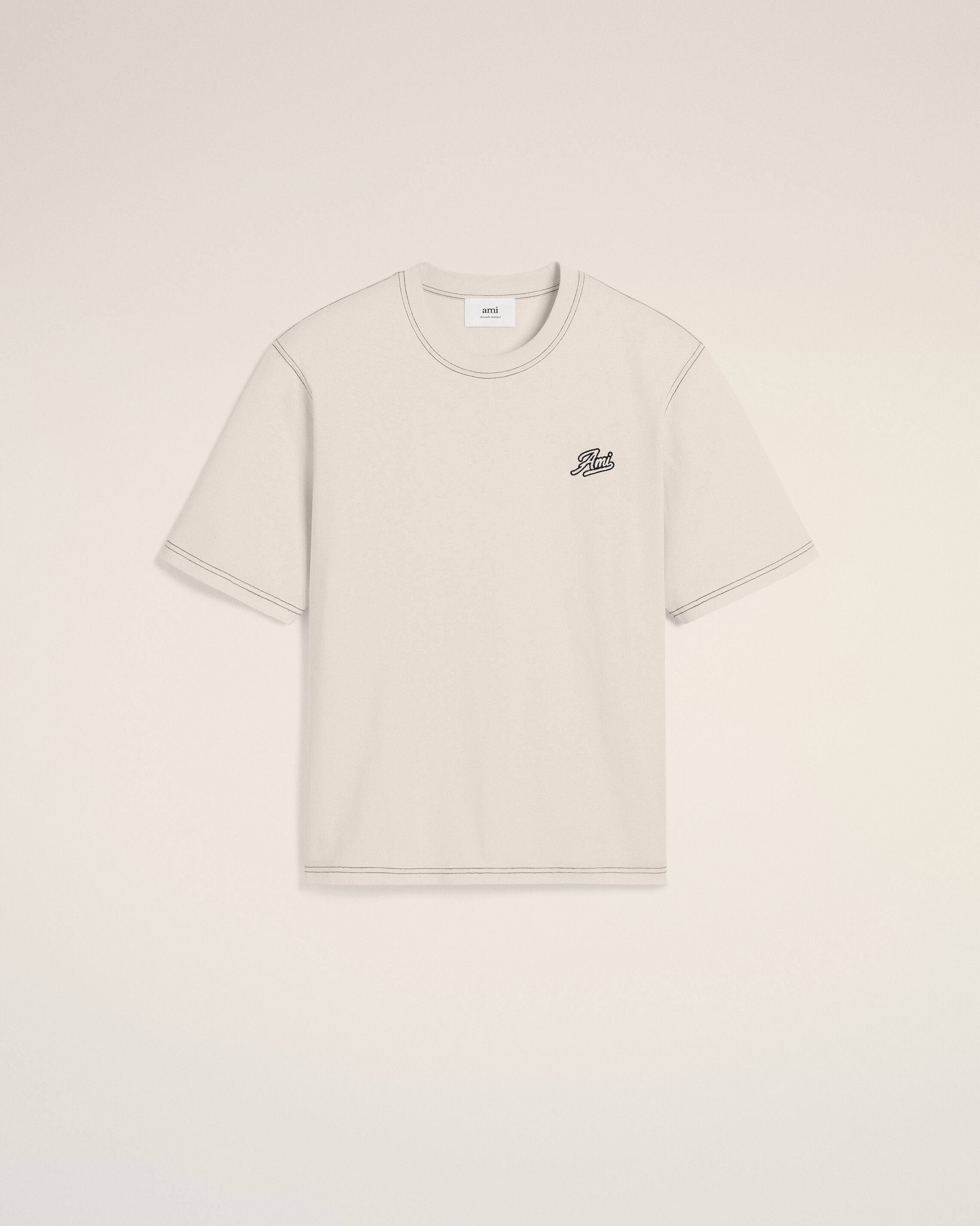 アミアレクサンドルマテュッシ サイズ:M  HTS029.JE0118 シグネチャーロゴTシャツ 中古 BS99 Ami シグネチャー Tシャツ 136 | AMI PARIS