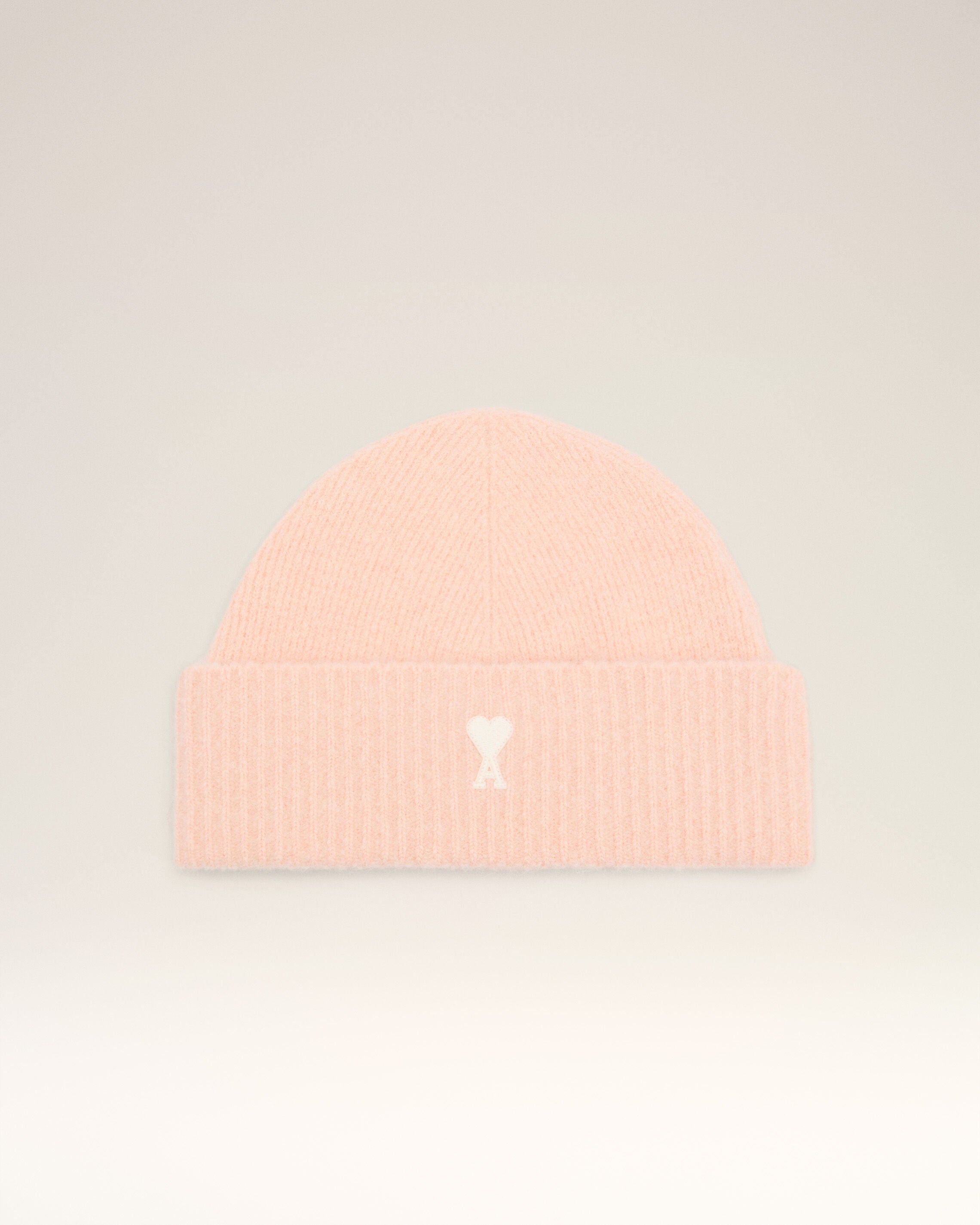 ピンク アルパカ ストライプ Ami De Coeur ビーニー パウダー/オフ