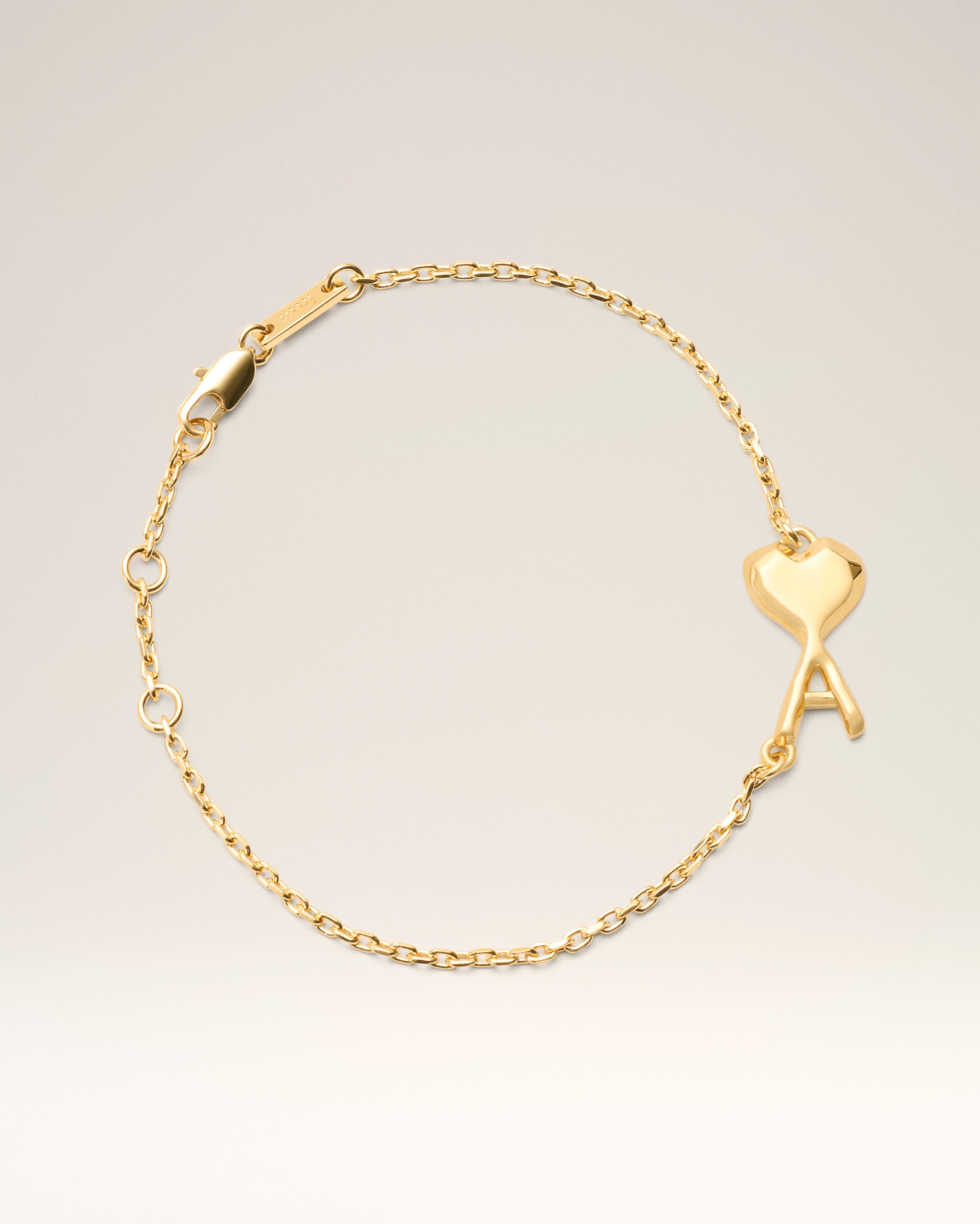 ゴールド ブラス Ami De Coeur スモールハンマード ブレスレット ゴールド ブラス Ami De Coeur スモールハンマード ブレスレット