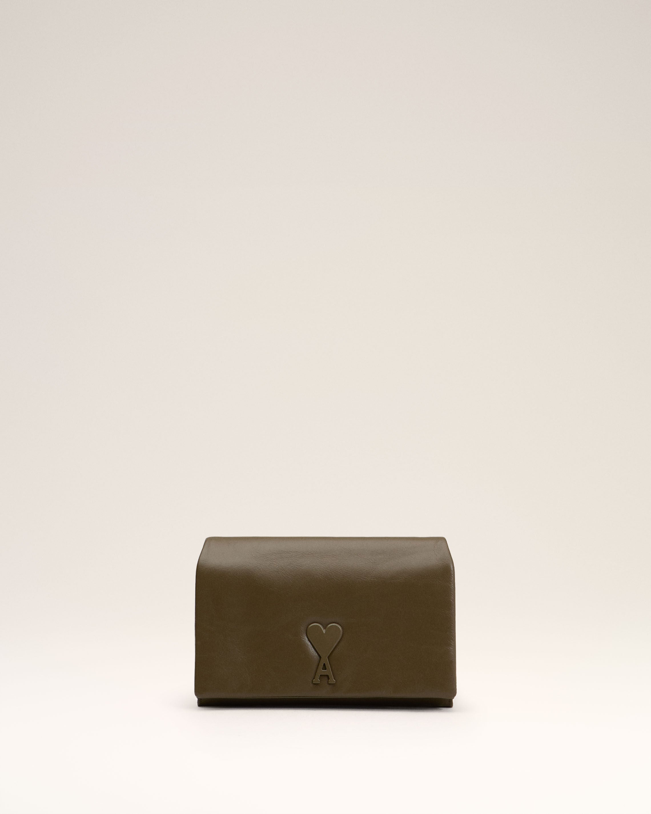 小物 ami Voulez-Vous ストラップ ウォレット カーキ | AMI PARIS