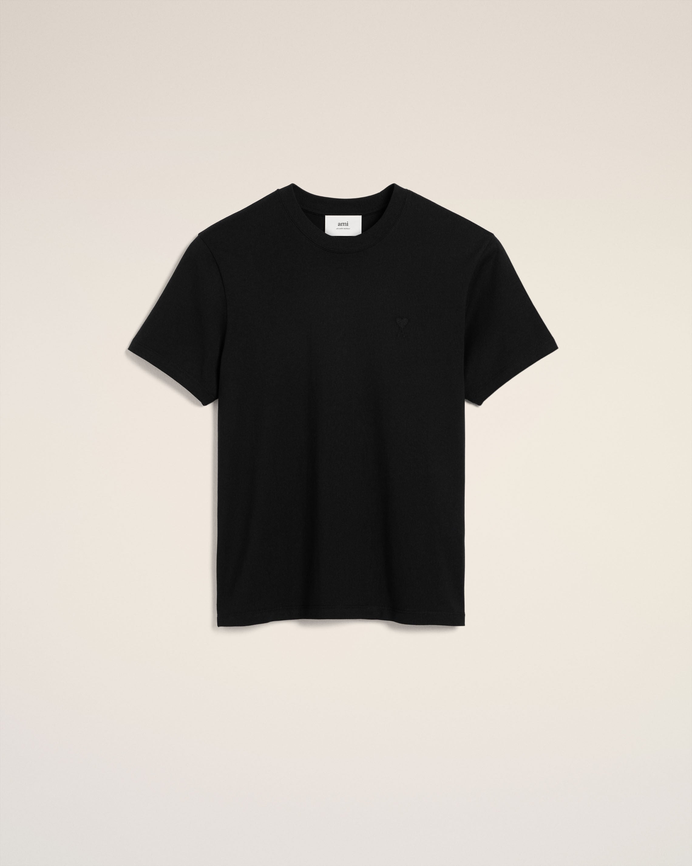 Black Ami De Coeur T-Shirt | AMI PARIS