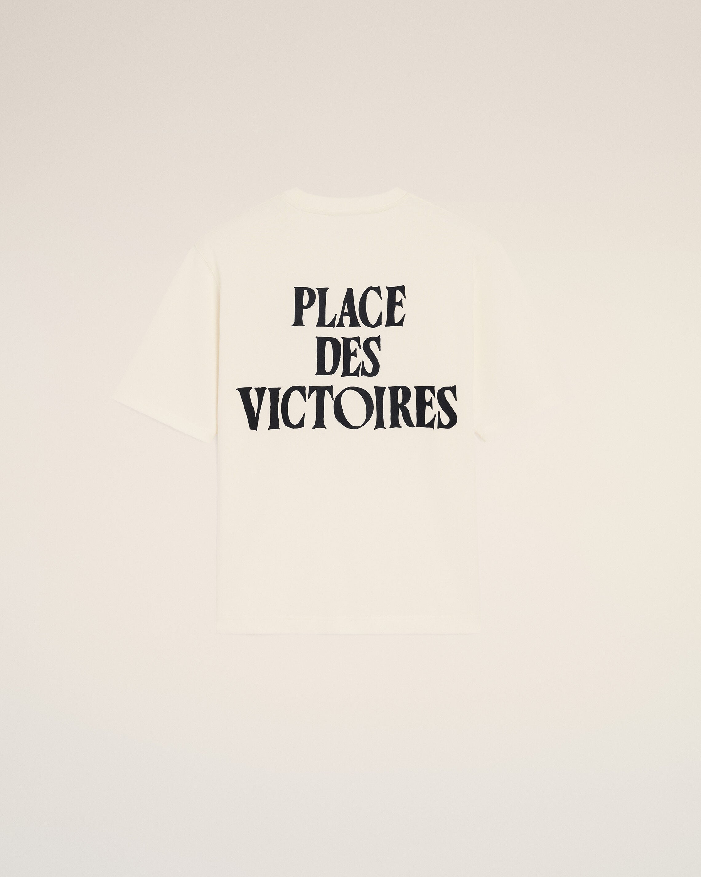 ホワイト コットン Place Des Victoires プリント Tシャツ ホワイト