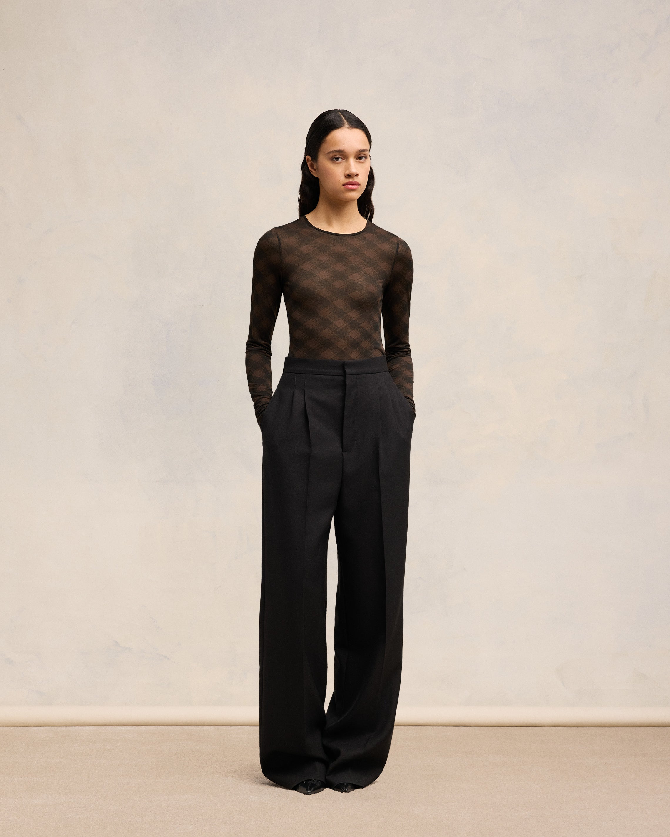 andmary Ami line tops andmary Ami line zip tops Designer T-Shirts