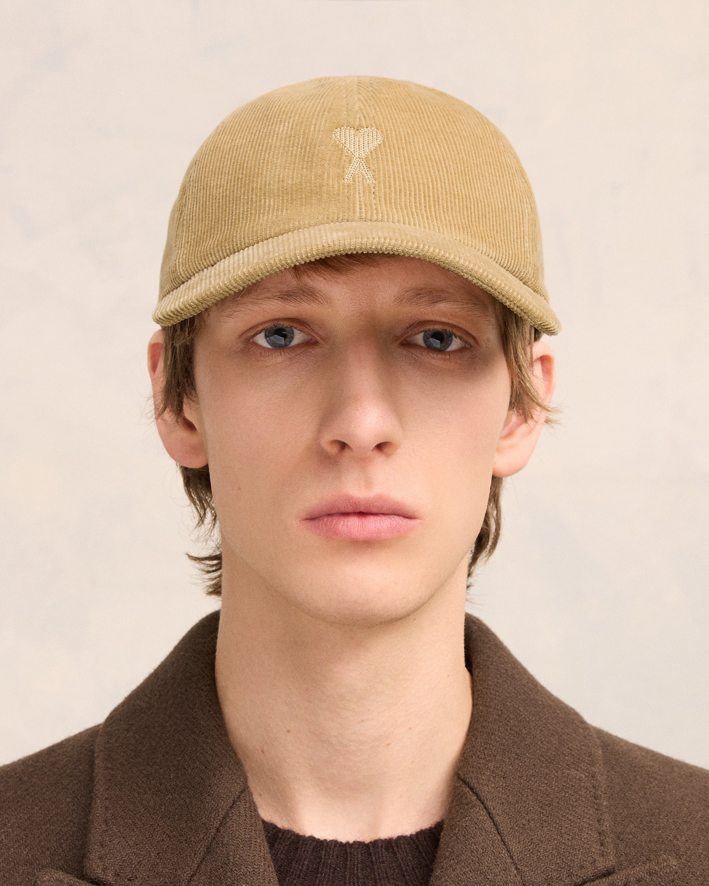 新品】Ami paris コーデュロイ ホワイトキャップ