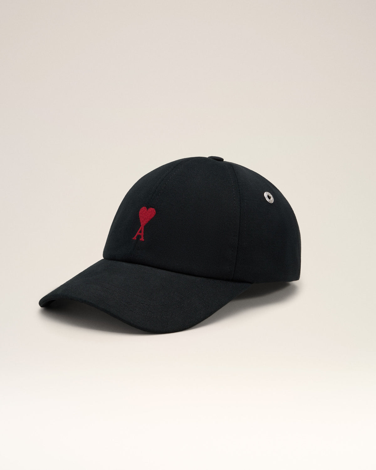 Gorra Ami de Cœur de algodón negra - 1