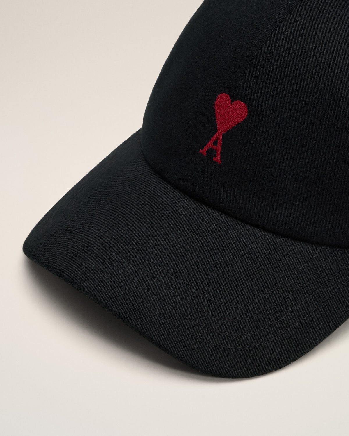 Gorra Ami de Cœur de algodón negra - 9
