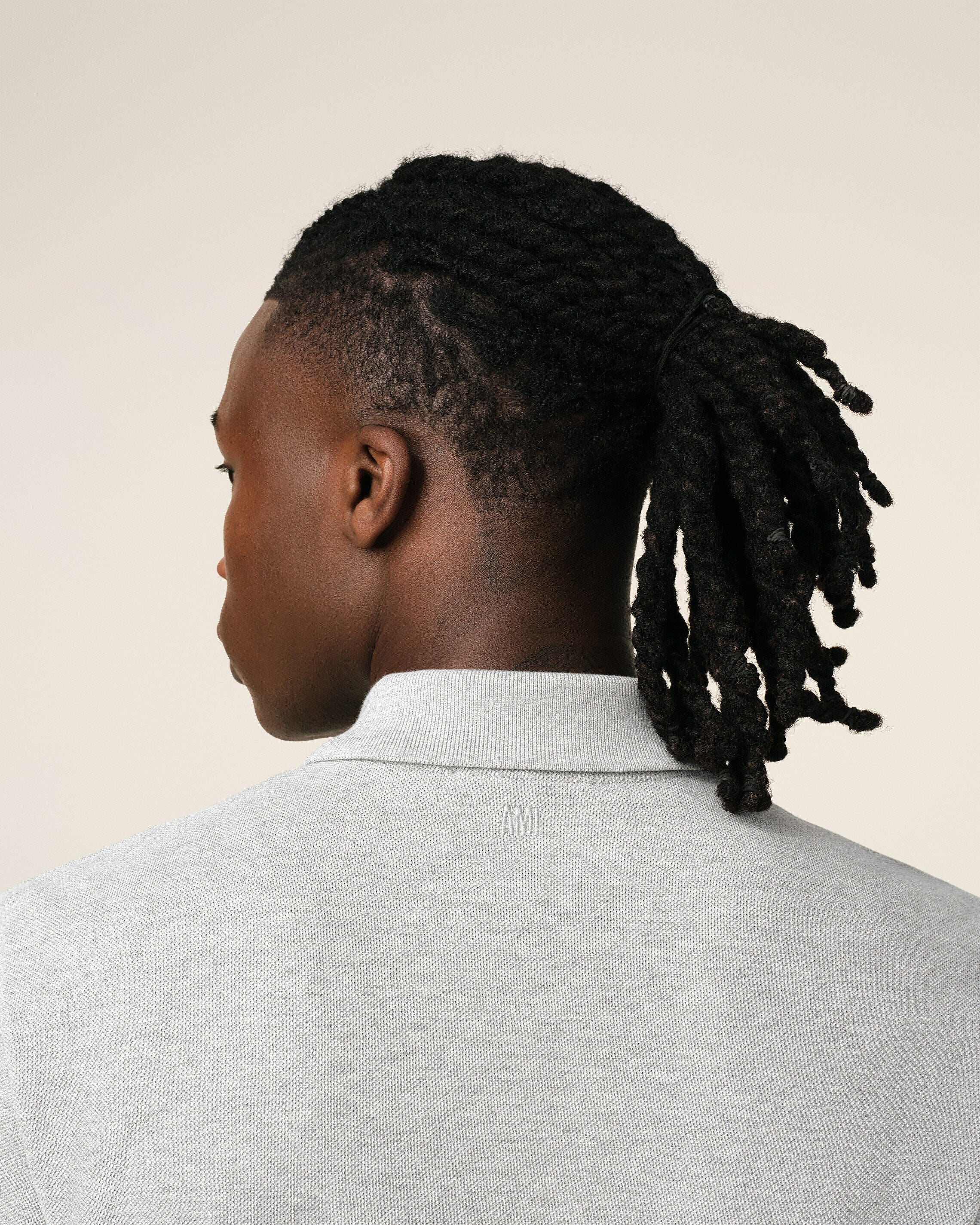 Ami De Coeur ポロシャツ ヘザーアッシュグレー | AMI PARIS