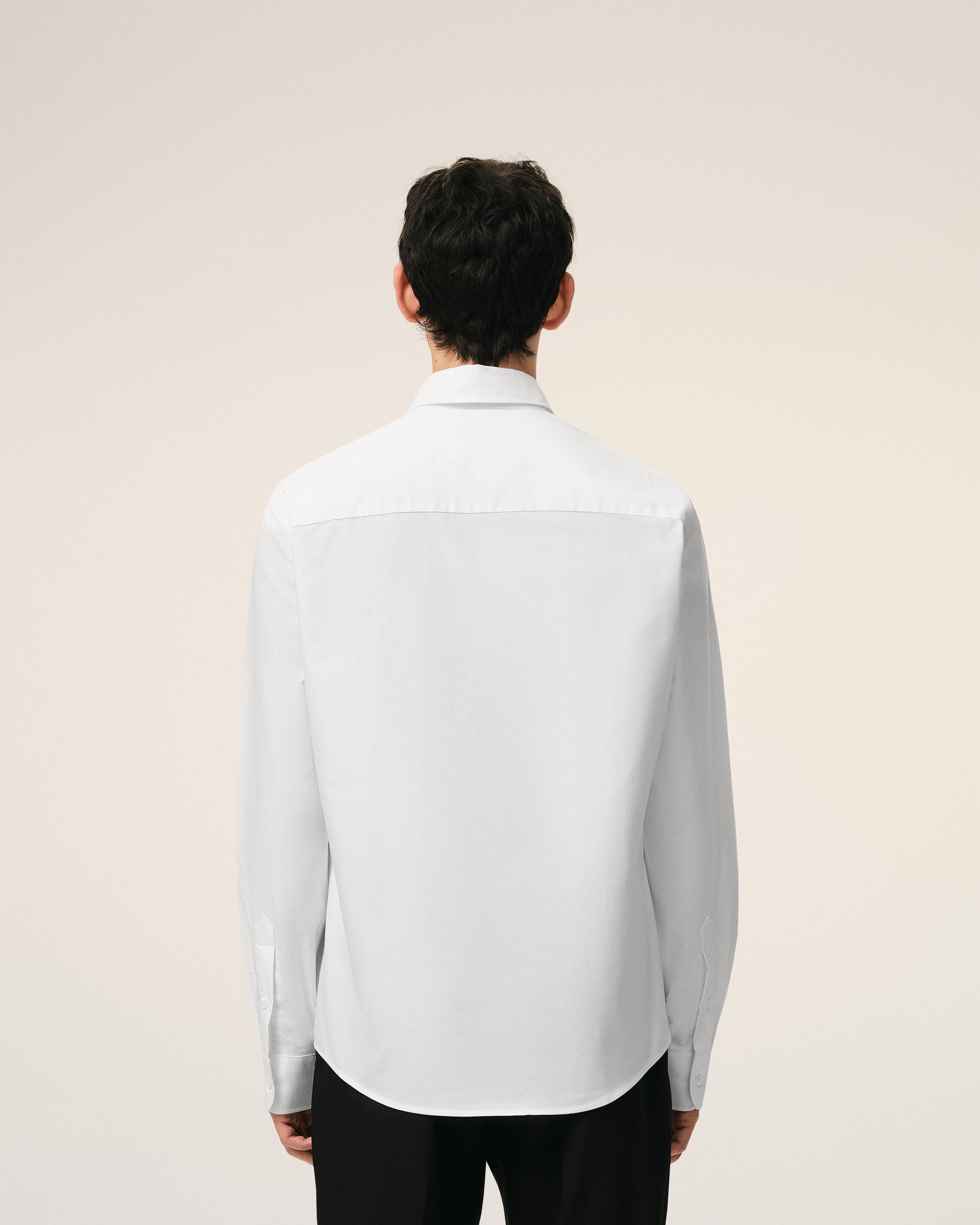 Natural White Button-Down Ami De Coeur Shirt | AMI PARIS