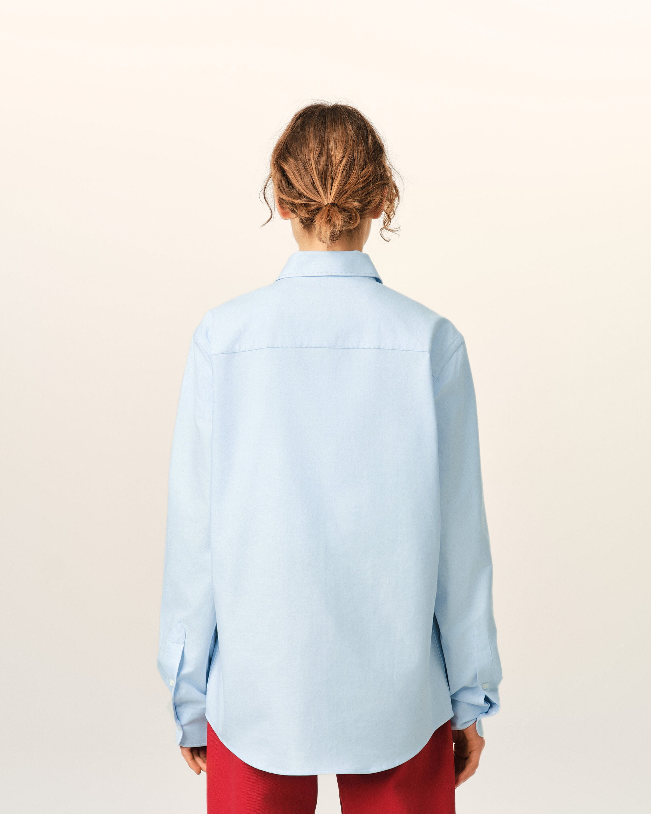 Camisa Ami de Cœur de algodón azul - 11