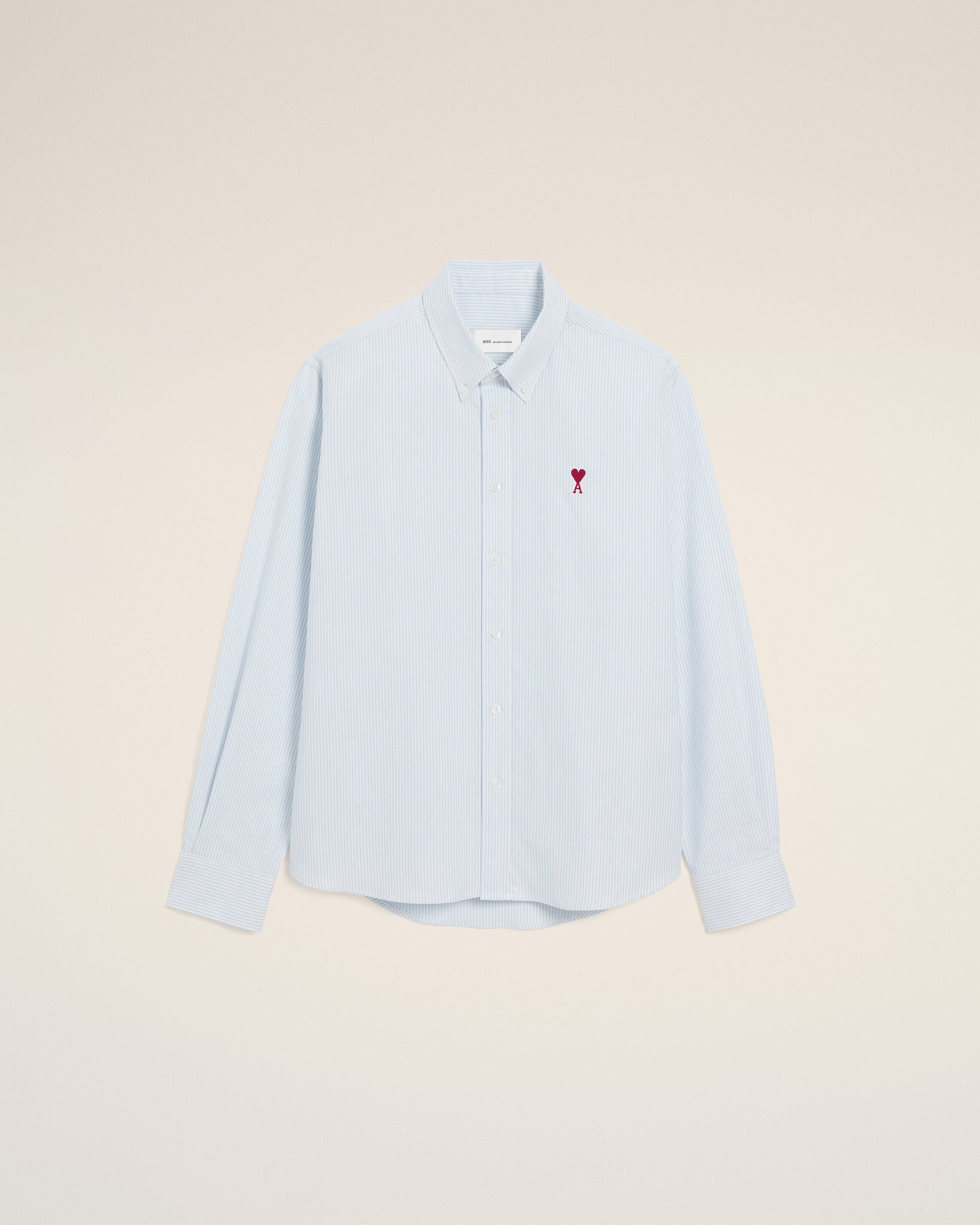 Camisa Ami de Cœur abotonada de algodón azul - 7
