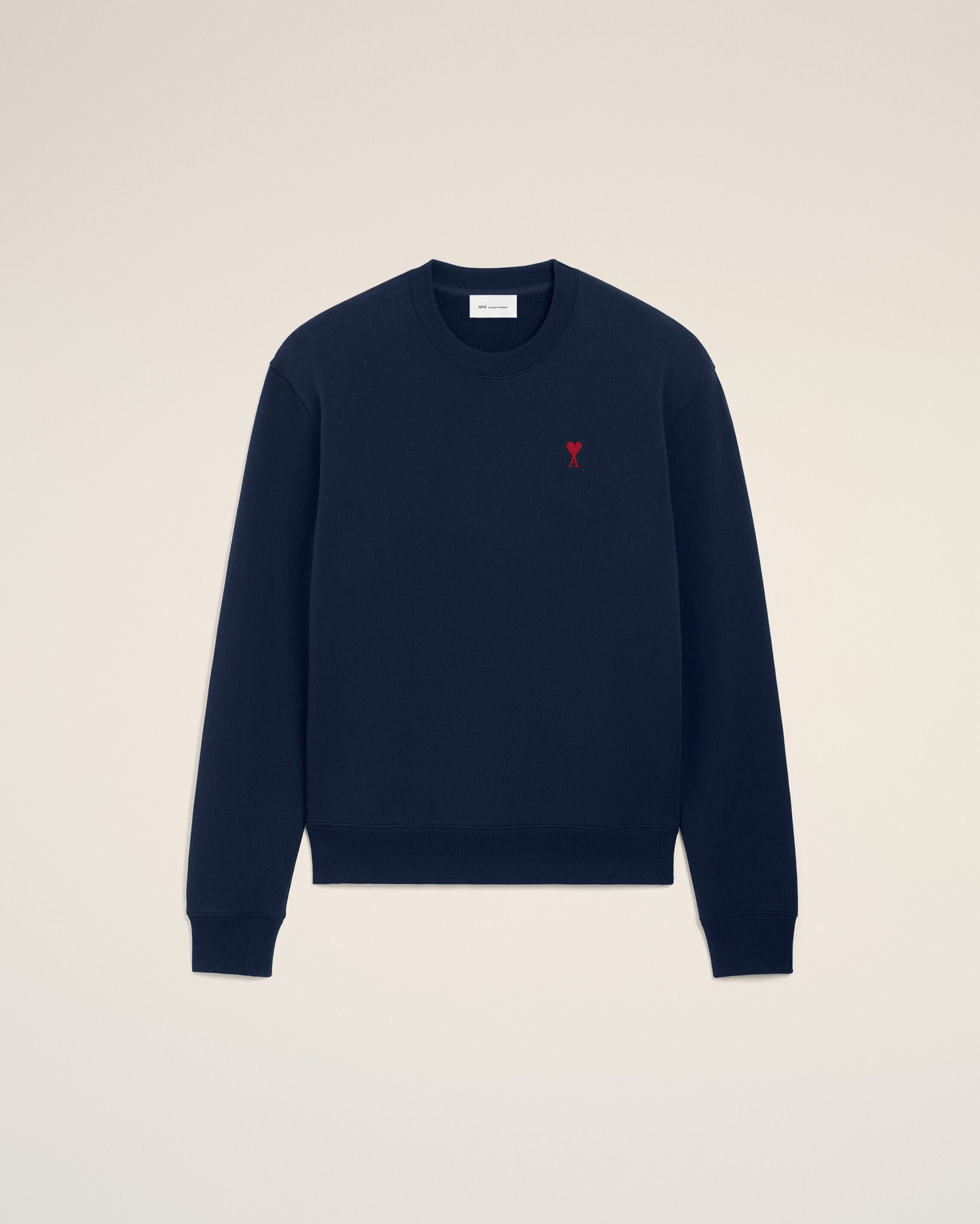 トップス AMI DE COEUR SWEATSHIRT Black Red Ami De Coeur Sweatshirt | AMI PARIS