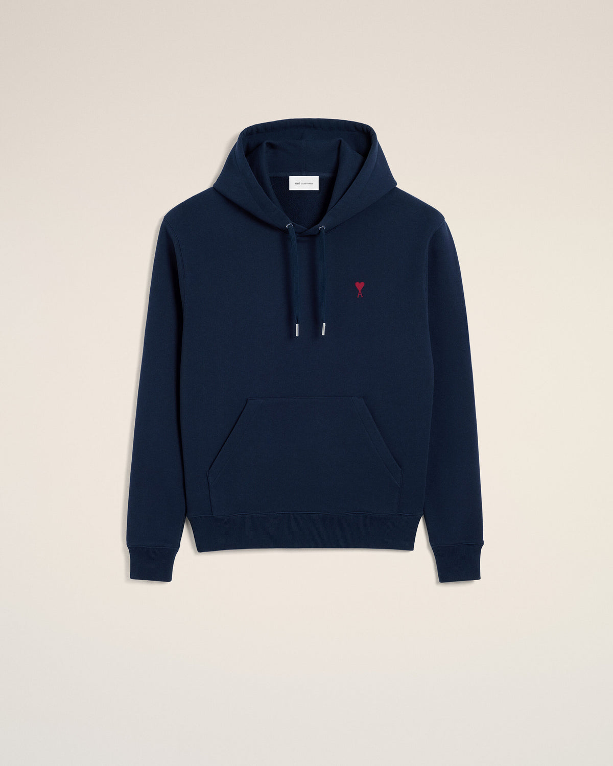 Sudadera con capucha Ami de Cœur de algodón azul - 7
