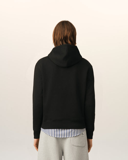 Sudadera con capucha Ami de Cœur de algodón negro - Mujer - 11 - AMI Paris - Ami Paris