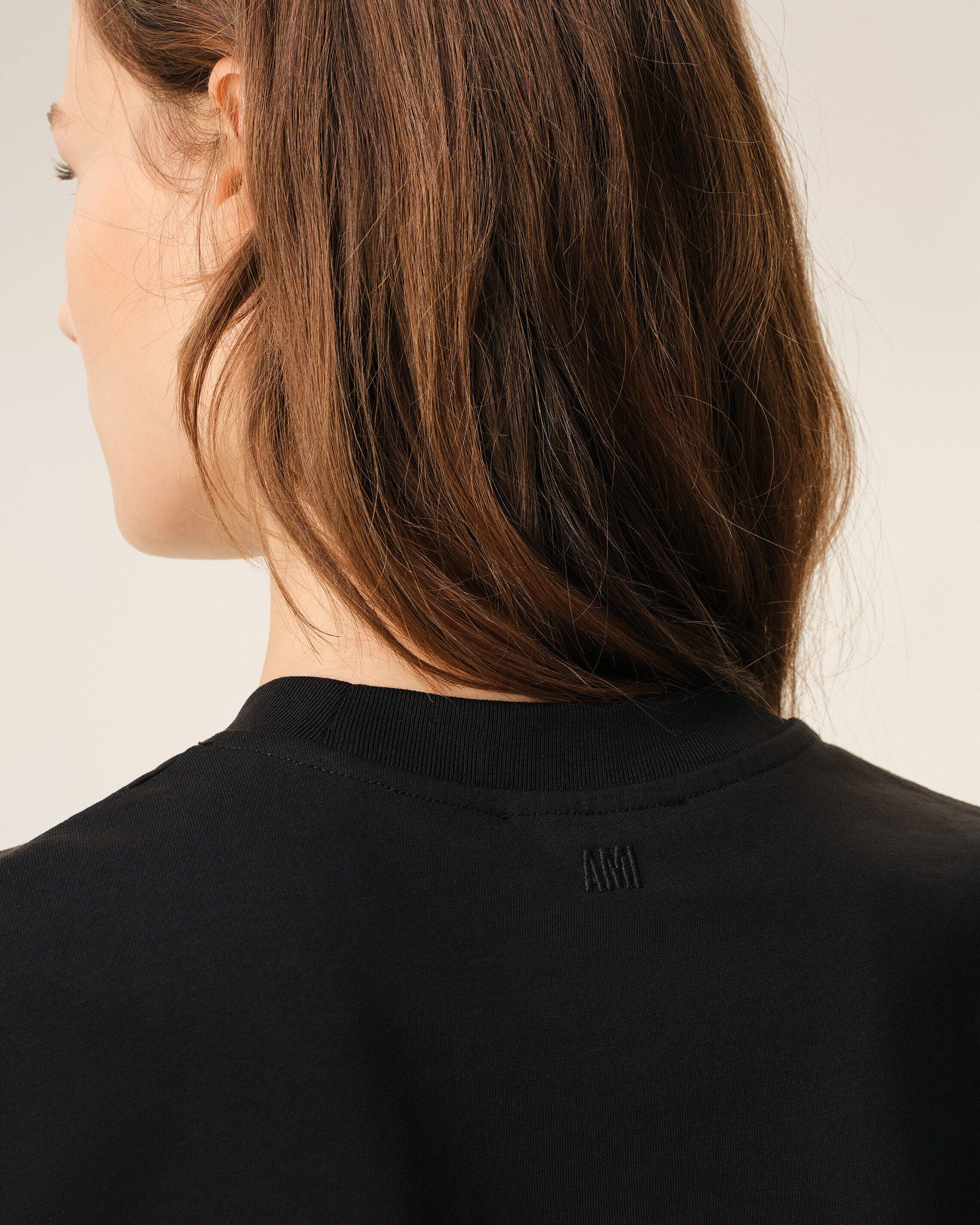 Ami de Coeur T-Shirt aus schwarzer Bio-Baumwolle - 10