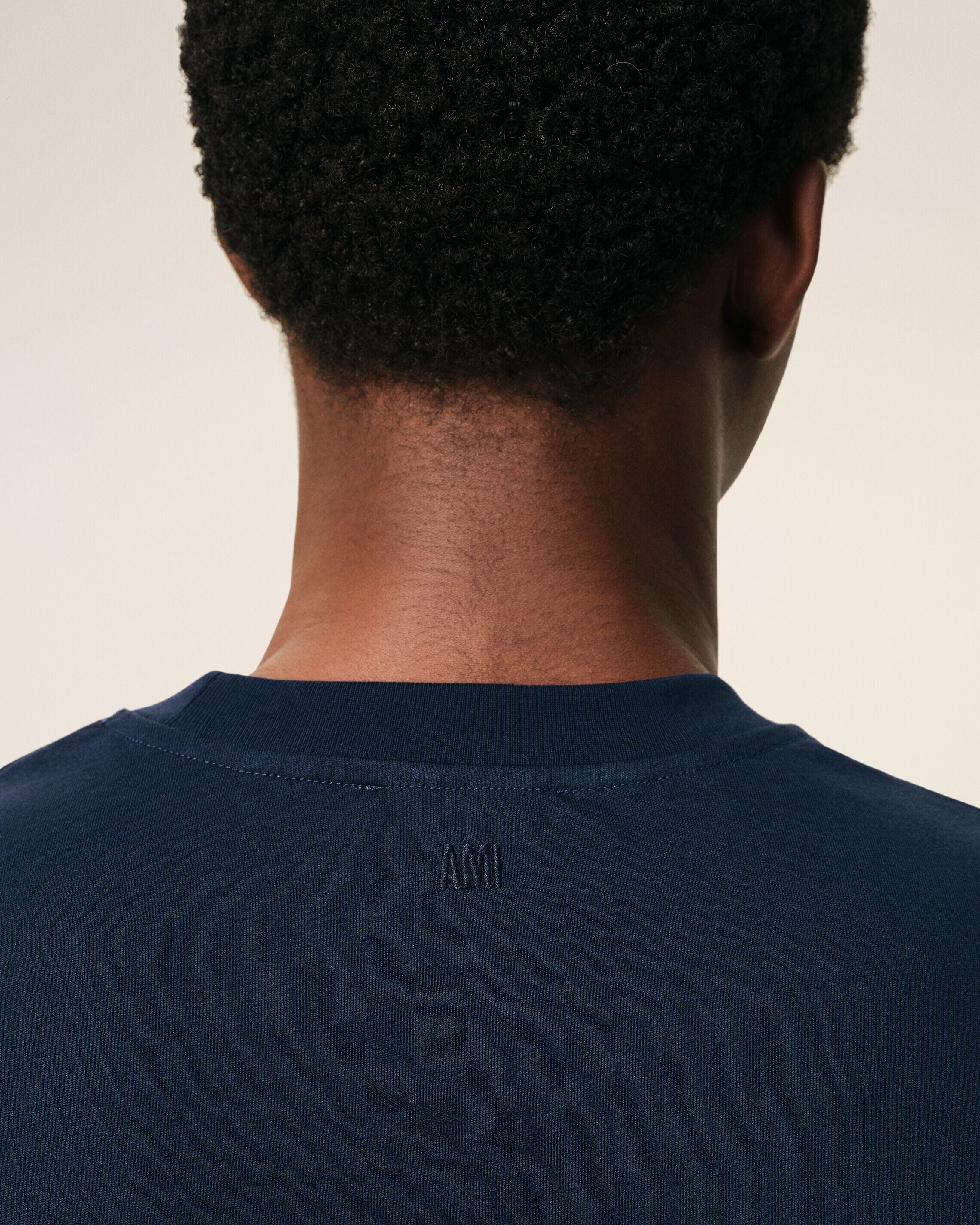 ami paris Tシャツ Mサイズ 紺色 NIGHT BLUE Off-White Ami de Coeur T-shirt | AMI PARIS