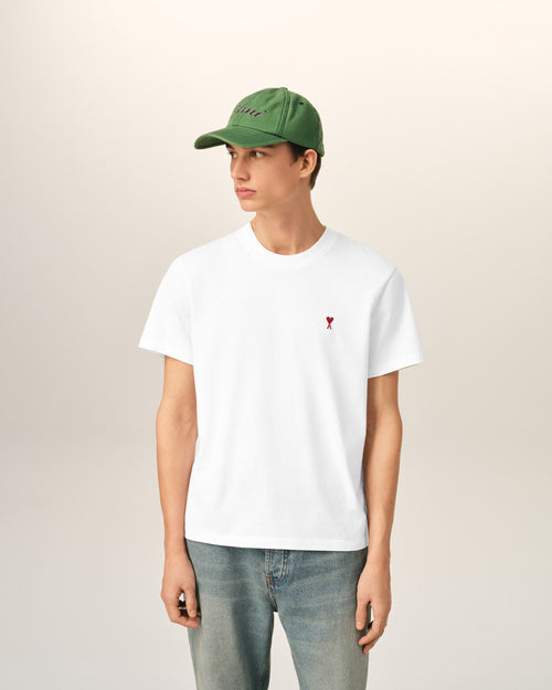 Camiseta Ami de Cœur de algodón blanca - Hombre - 2 - AMI Paris - Ami Paris