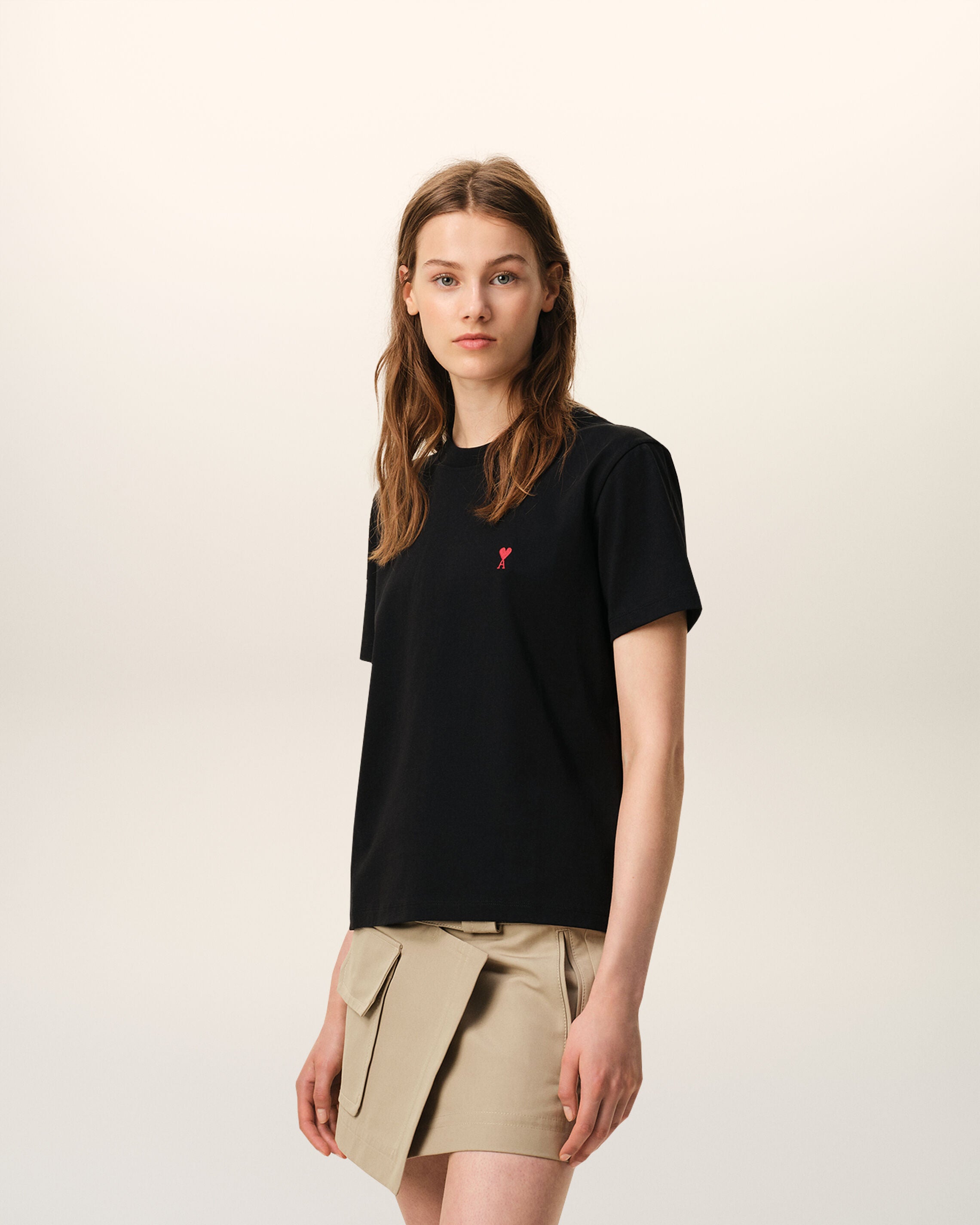 Camiseta Ami de Cœur de algodón orgánico negro - 12