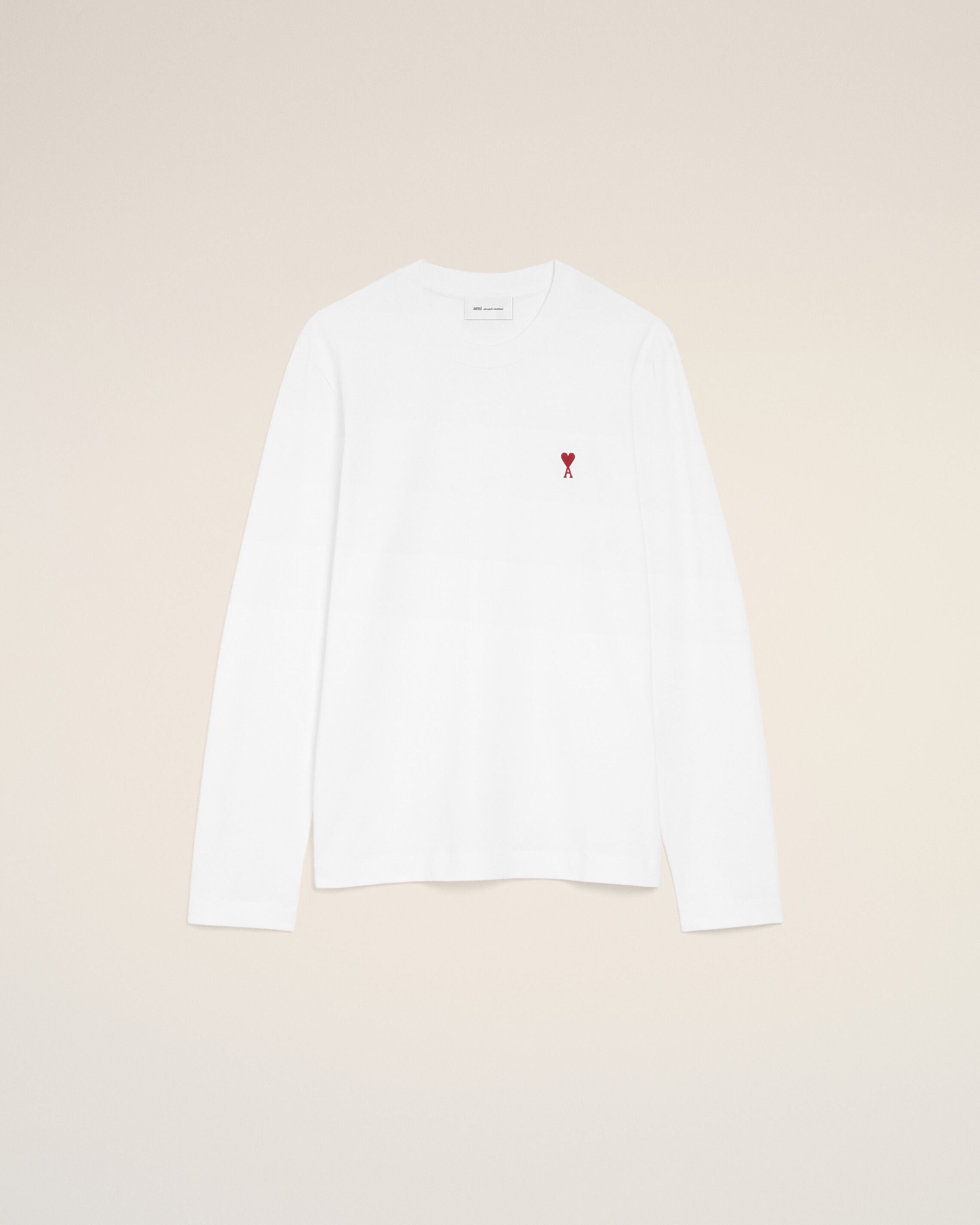 Ami De Coeur ロングスリーブ Tシャツ ホワイト | AMI PARIS