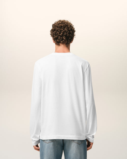 White Cotton Red Ami De Coeur Longlseeves Tshirt - Man - 5 - AMI Paris - Ami Paris