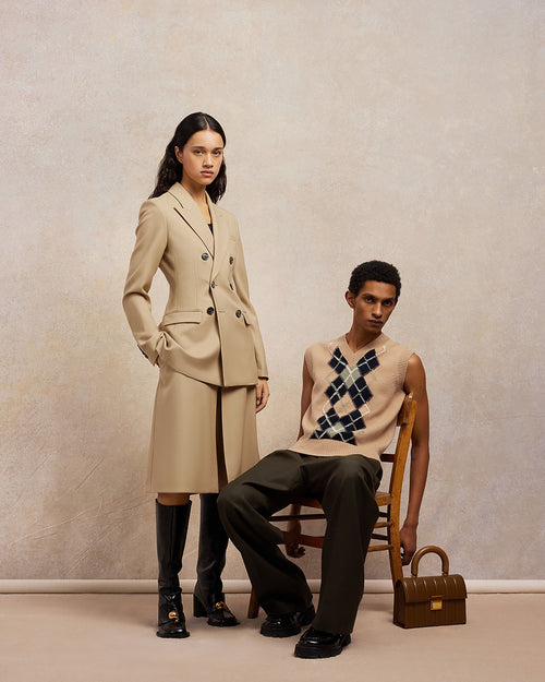 Veste Croisée - unisex - 7 - AMI Paris - Ami Paris