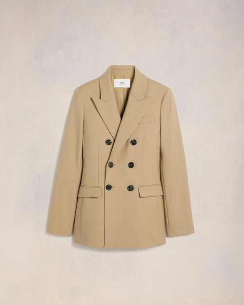 Veste Croisée - SABLE - Ami Paris