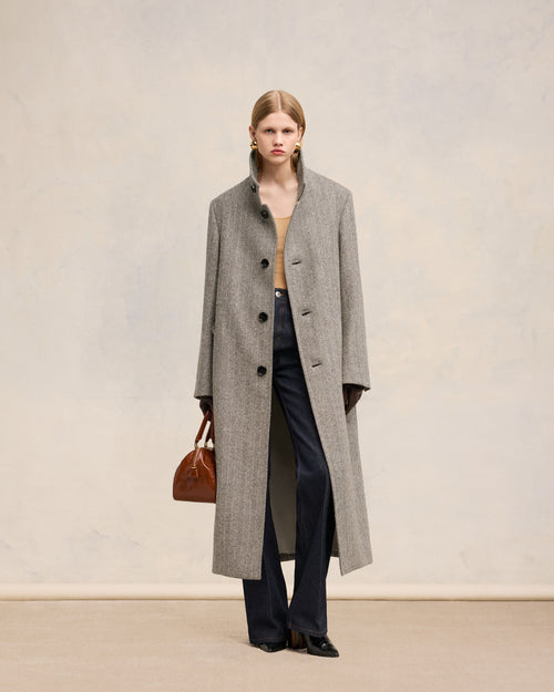 Manteau Col Montant - Femme - 2 - AMI Paris - Ami Paris