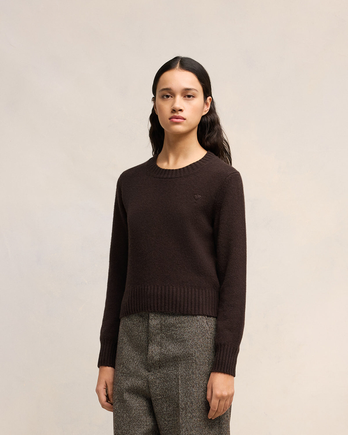 Pull Col Rond Ami de Coeur Cachemire - 6