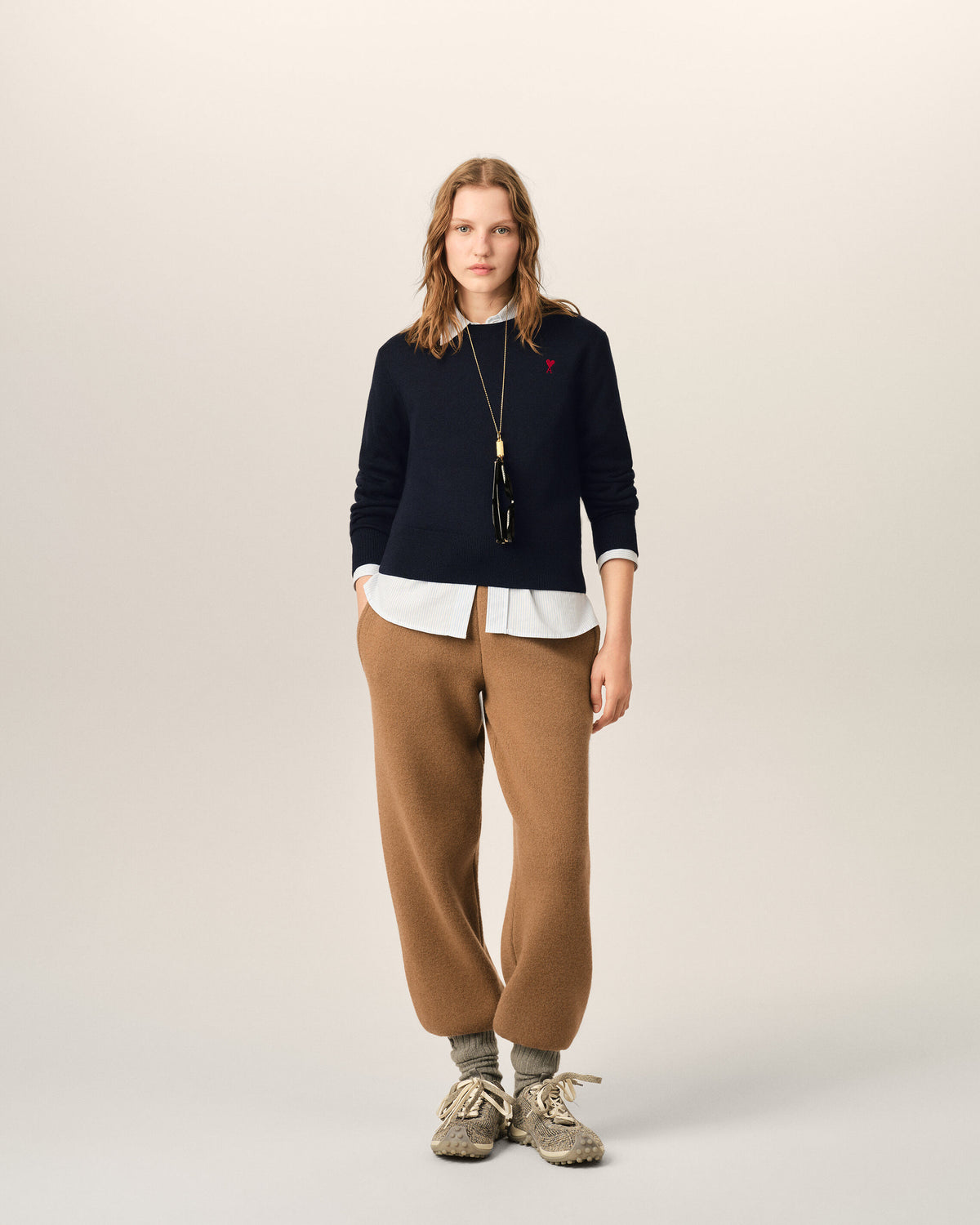 Jersey Ami de Cœur de lana azul - 3