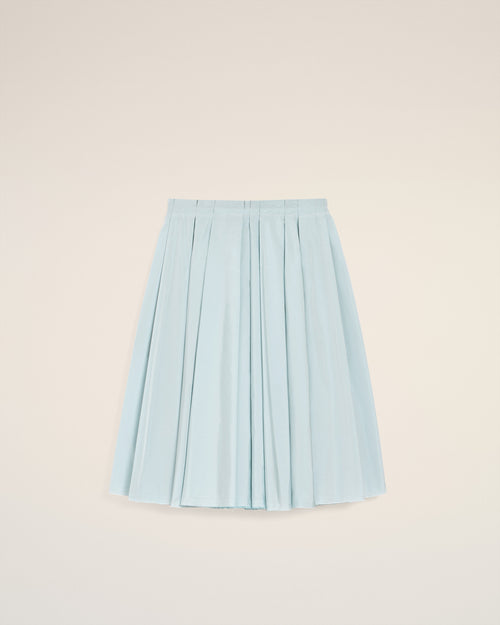                                 Blue Taffetas Midi Corolla Skirt - 3                             - Ami Paris