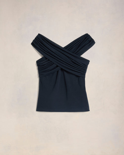 Top Drapé - Femme - 1 - AMI Paris - Ami Paris