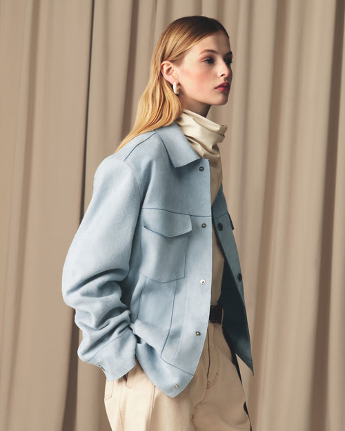 Super-Wide-Fit-Jeans aus weißer Baumwolle - 7 - Ami Paris