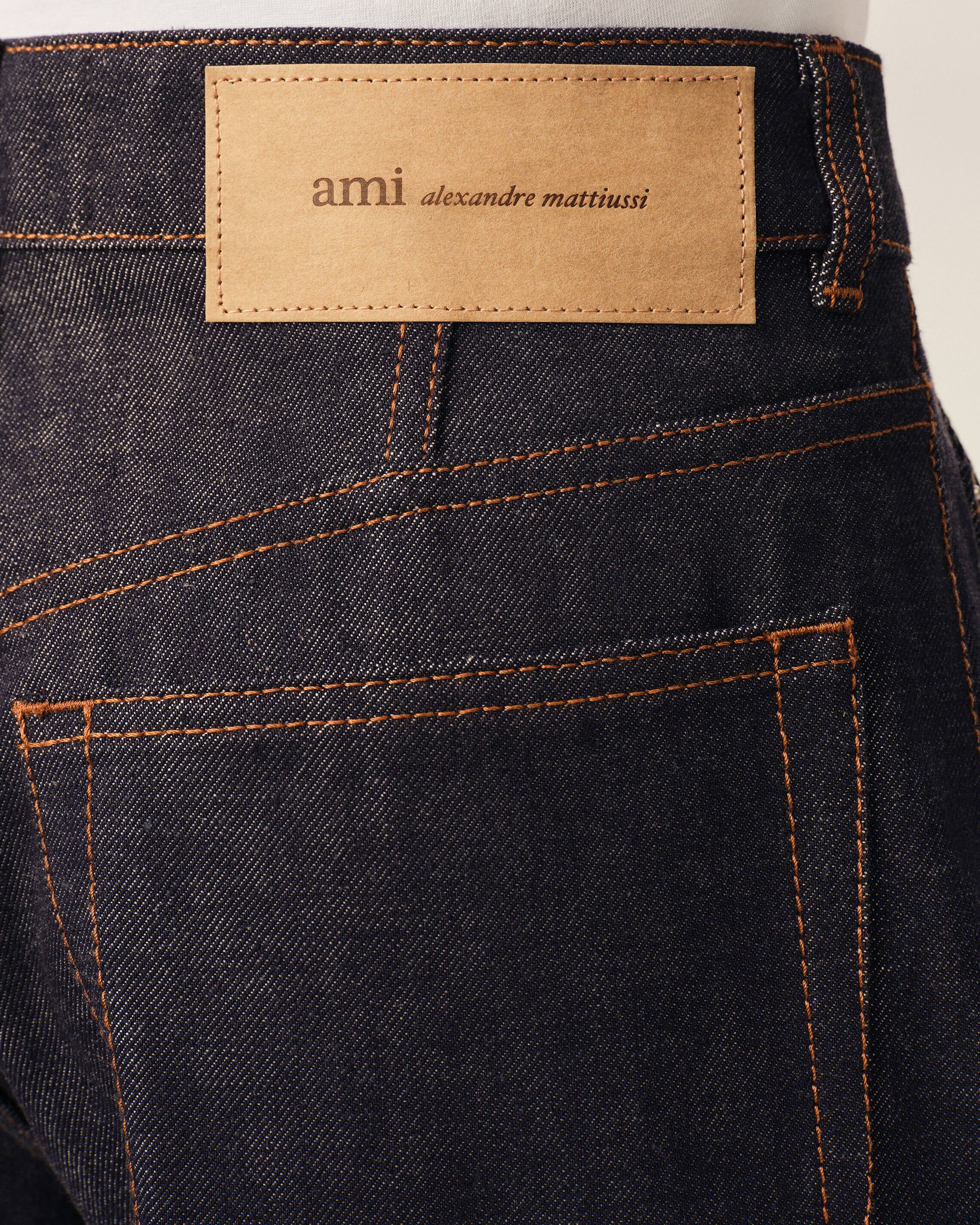 Blue balloon-fit cotton jeans - 5