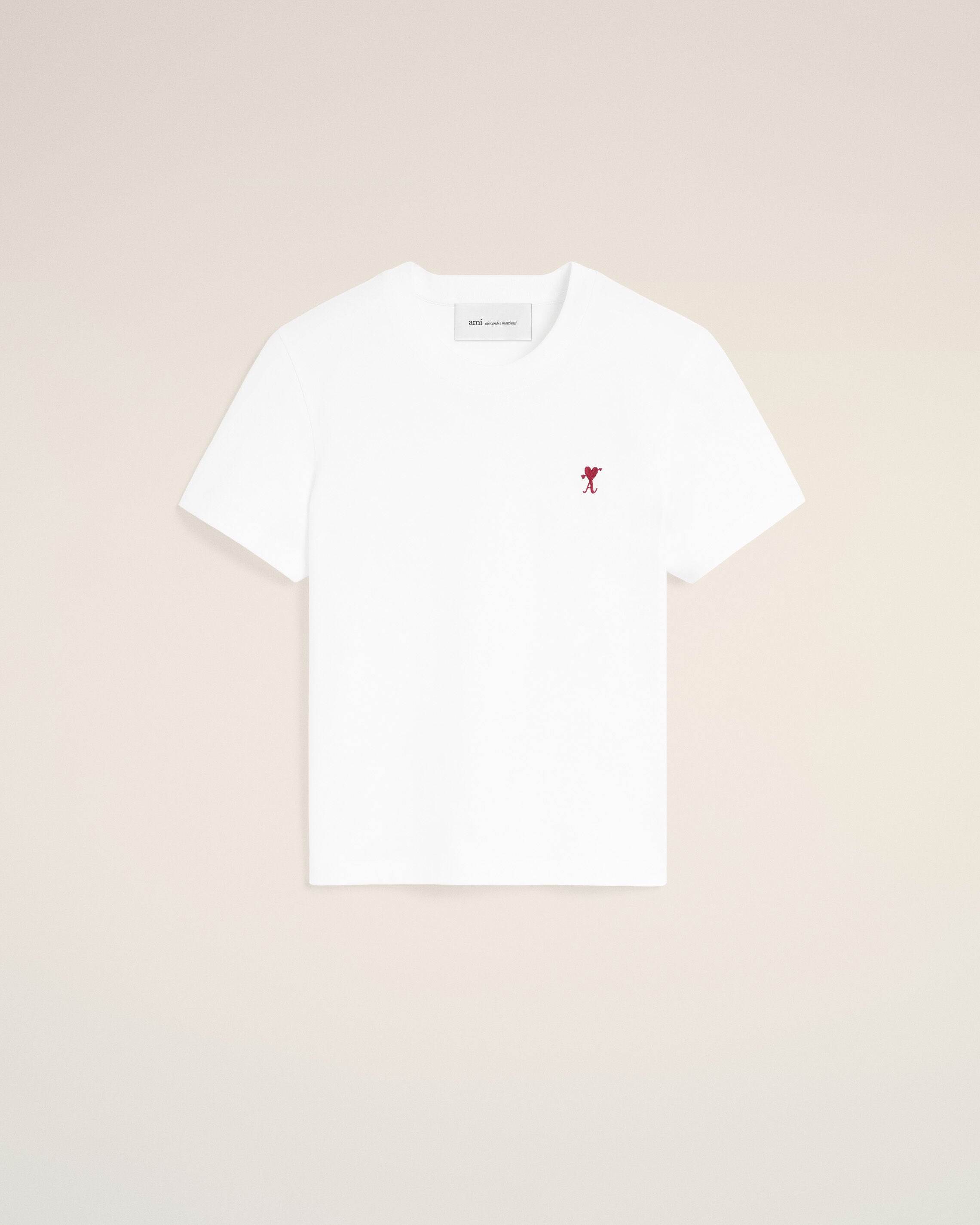 T-shirt blanc en coton Ami de Coeur flèche - 1