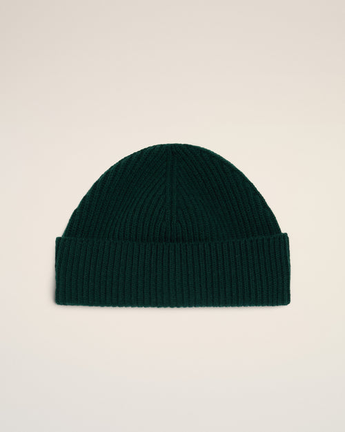 Green Wool Ami De Coeur Beanie - Man - 4 - AMI Paris - Ami Paris