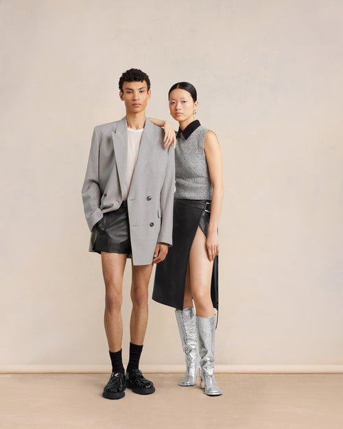 Veste Oversize Croisée - unisex - 7 - AMI Paris - Ami Paris