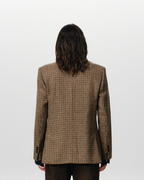 Veste marron simple boutonnage en laine vierge - Homme - 5 - AMI Paris - Ami Paris