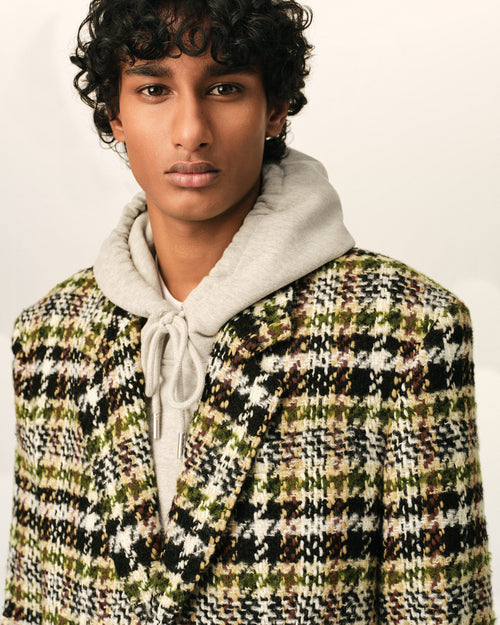 Einreihige Tweedjacke in Multicolour - Herren - 4 - AMI Paris - Ami Paris
