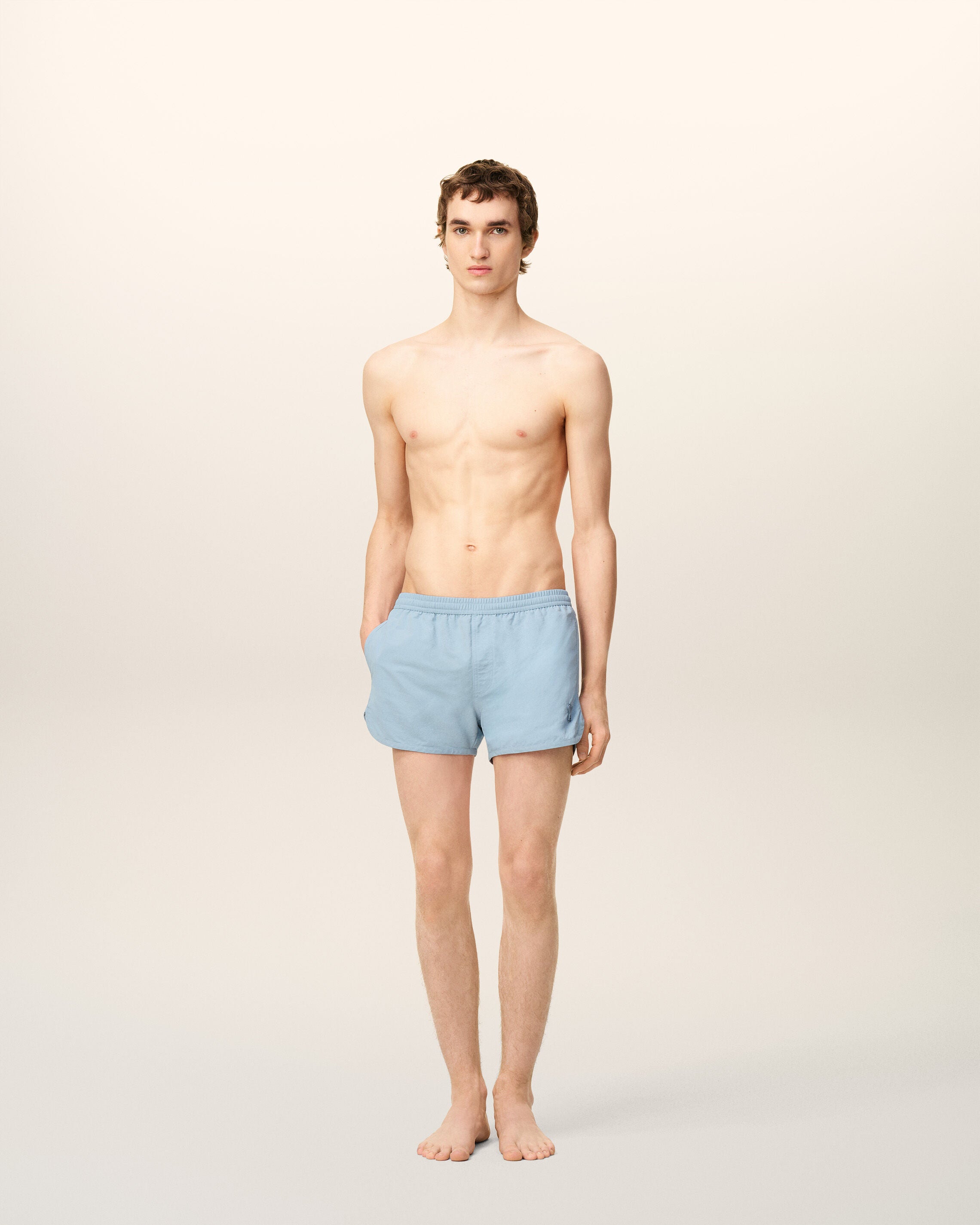 Men's designer swim shorts & luxury beachwear | Ami Paris US