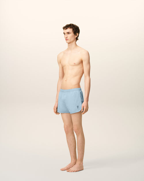 Blue Plain Swimshort - 6 - Ami Paris
