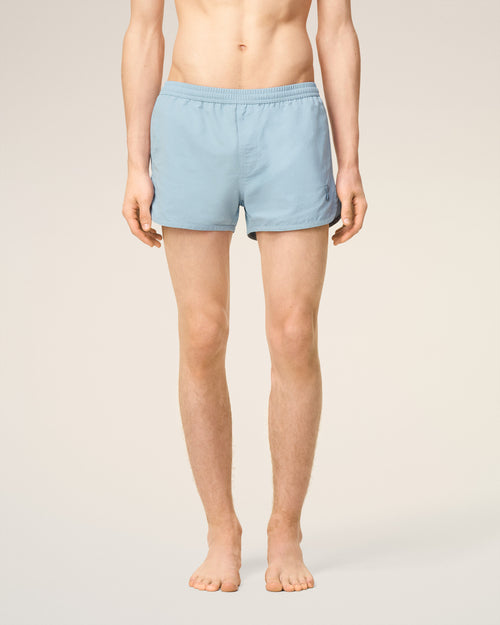 Blue Plain Swimshort - 3 - Ami Paris