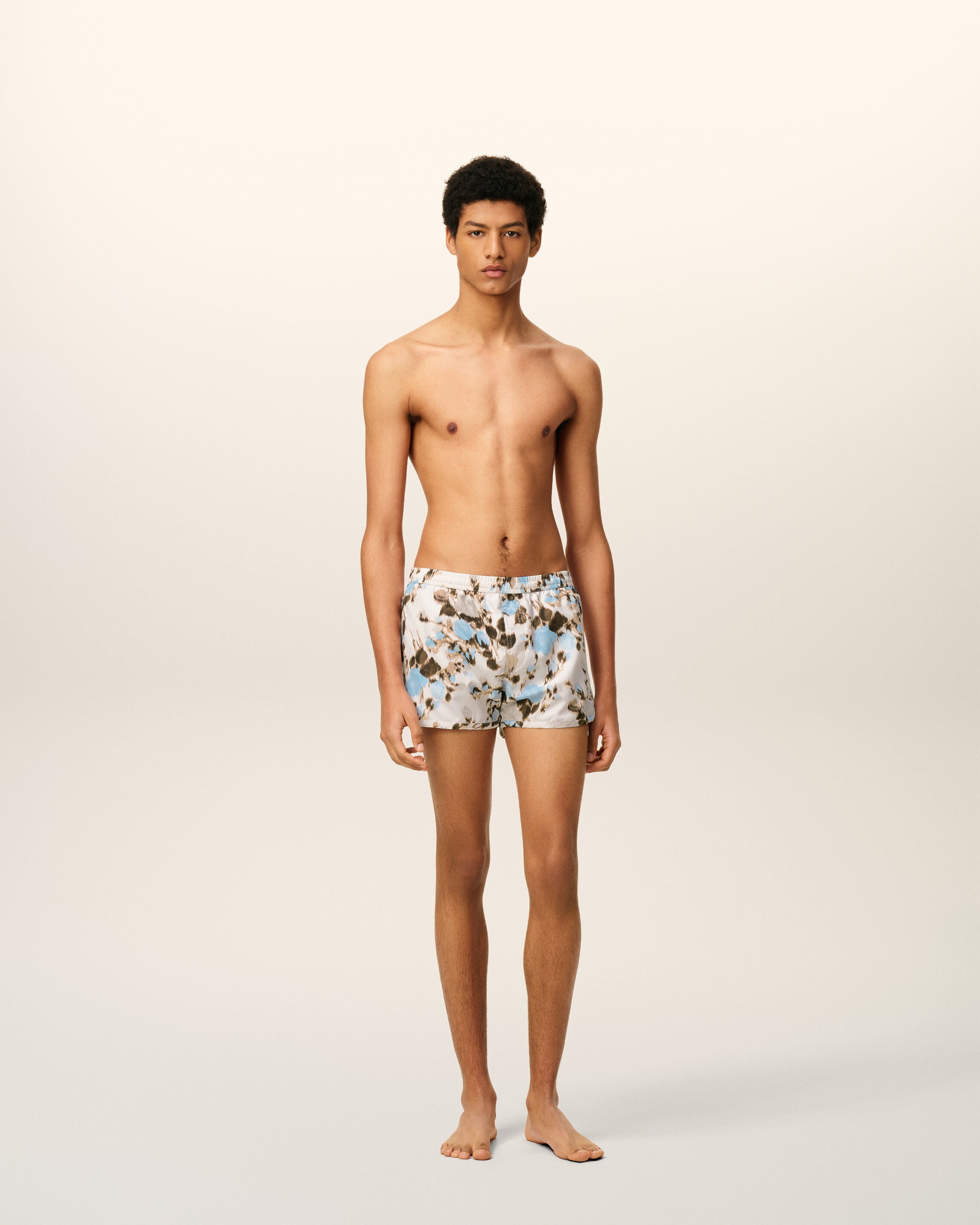 Men's designer swim shorts & luxury beachwear | Ami Paris US