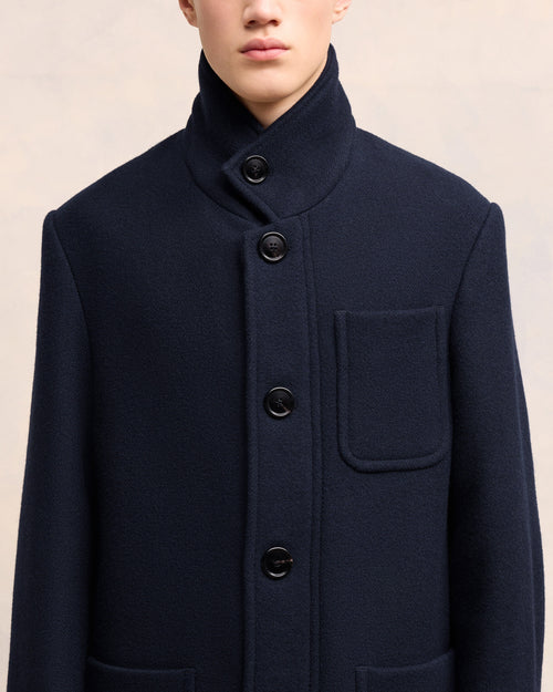 Manteau Court Col Montant - Homme - 4 - AMI Paris - Ami Paris