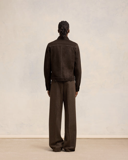 Surchemise Boutonnée En Cuir - Homme - 5 - AMI Paris - Ami Paris