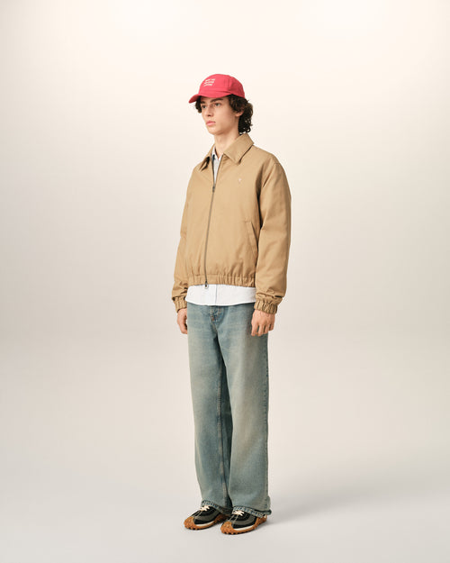 Blouson rembourré beige en coton Ami de Coeur - Homme - 6 - AMI Paris - Ami Paris