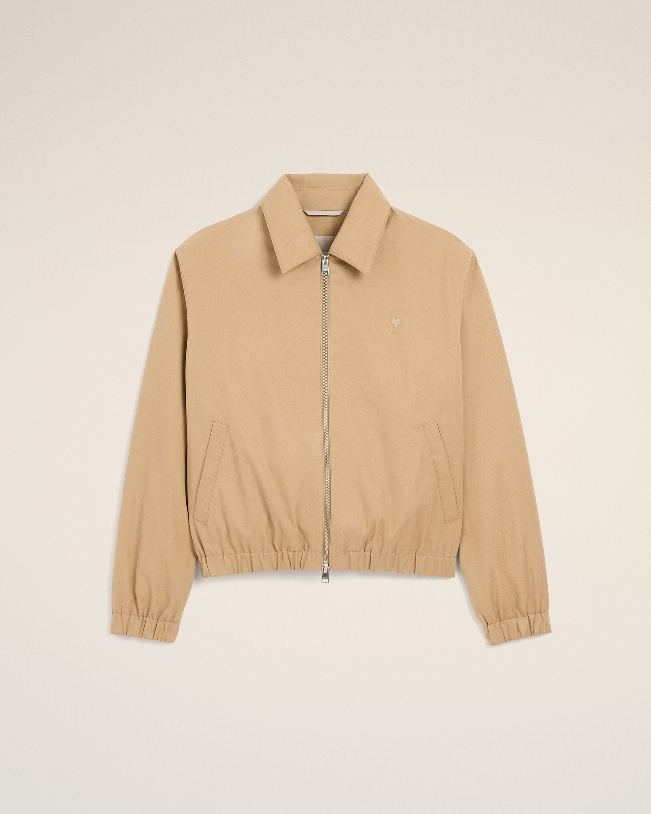 Blouson rembourré beige en coton Ami de Coeur - 1