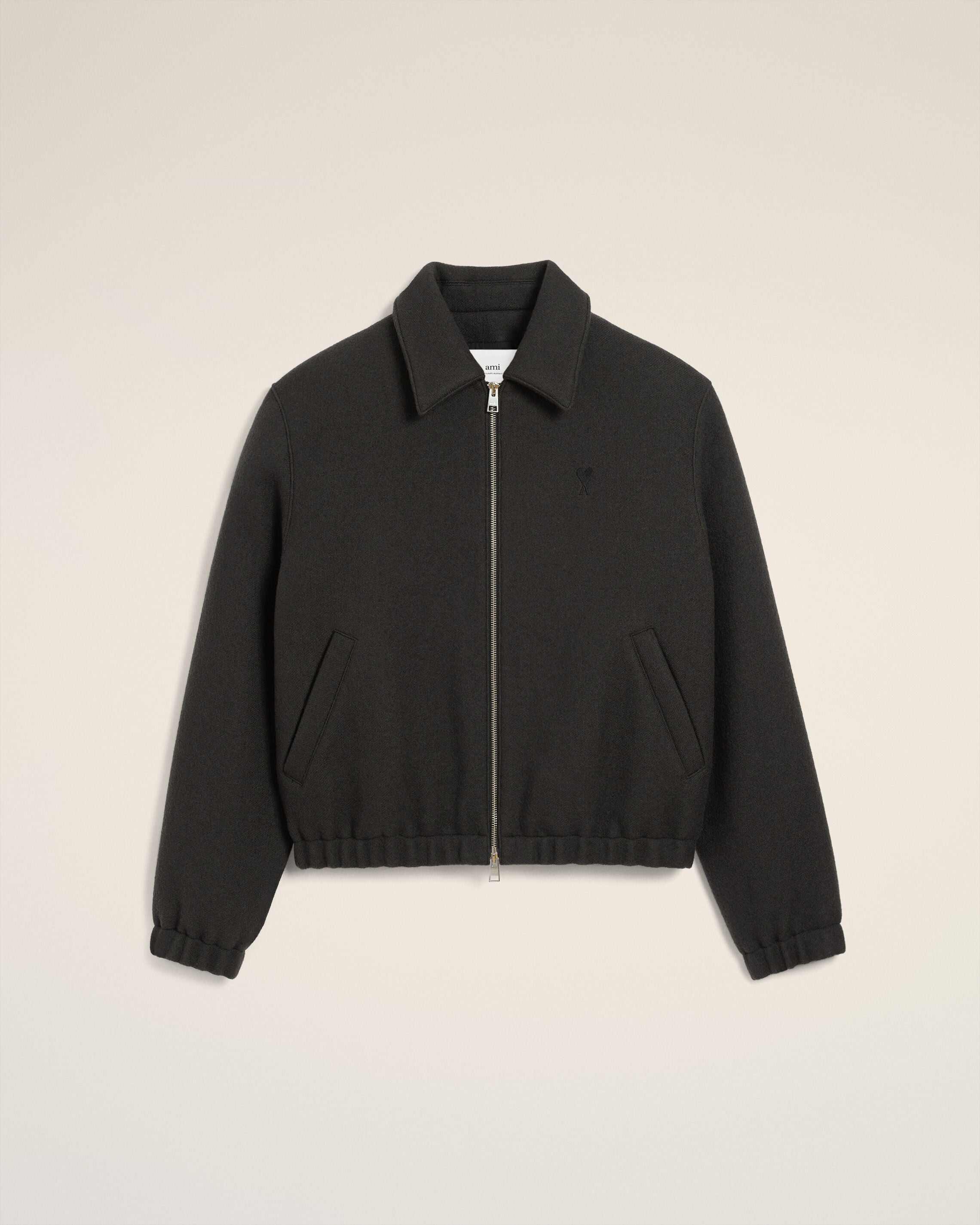 Black Ami Alexandre Mattiussi Buttoned Jacket | AMI PARIS
