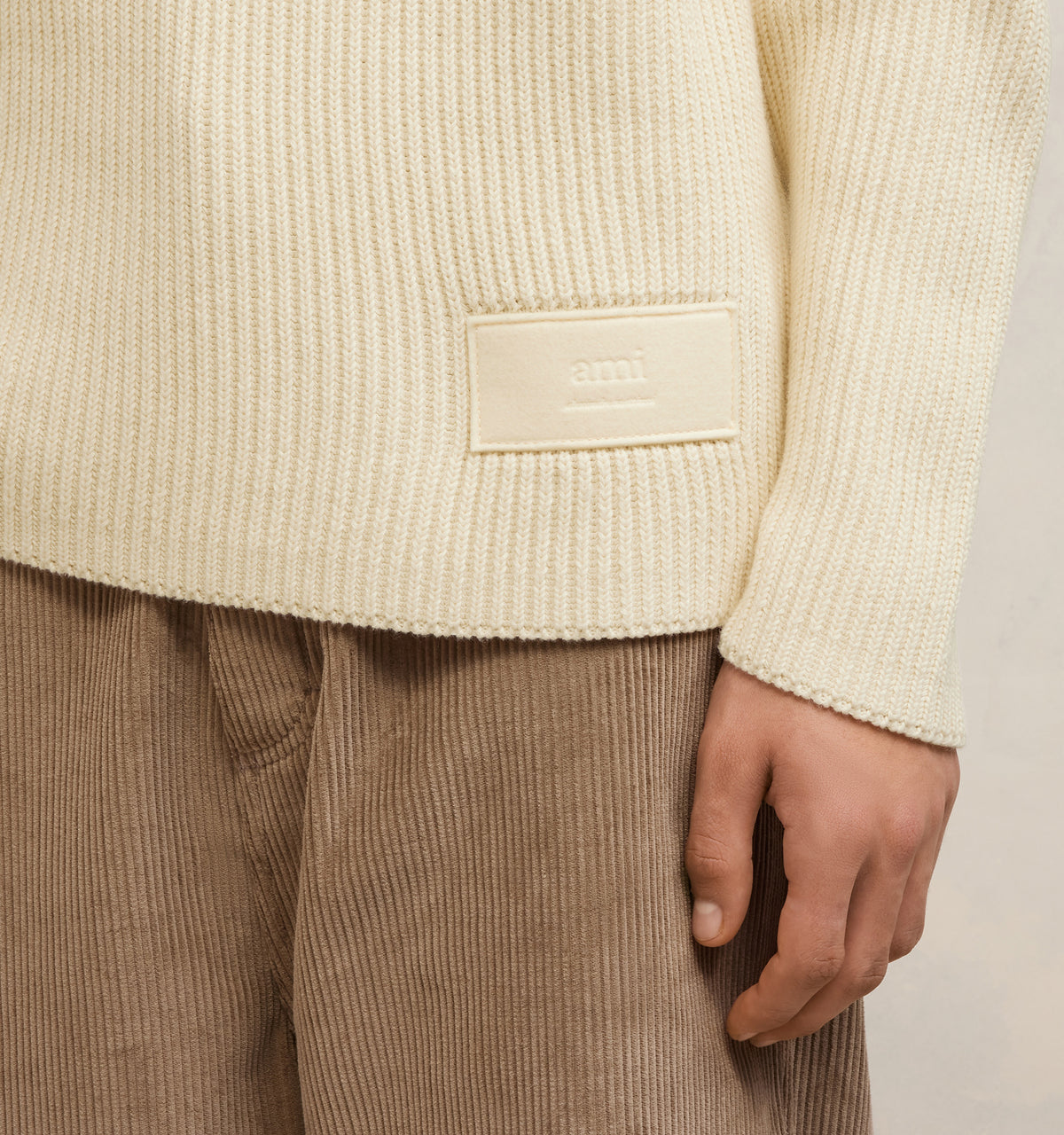 Pull Col Rond Ami Alexandre Mattiussi - 4