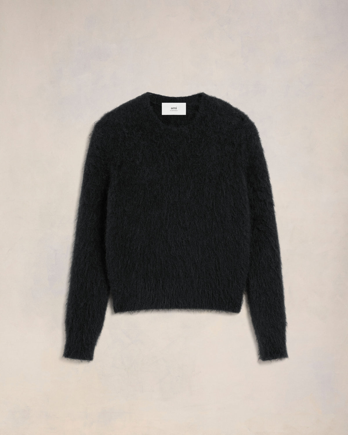 Pull En Alpaga Mohair Brossé - 1