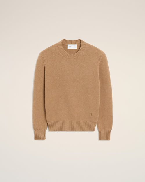 Ami de Coeur Pullover aus braunem Kaschmir - Herren - 1 - AMI Paris - Ami Paris
